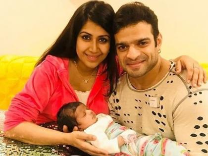 karan patel and ankita bhargavas daughter mehrs first picture is out and she is damn cute | पहिल्यांदा समोर आला करण पटेल आणि अंकिताच्या मुलीचा क्युट फोटो