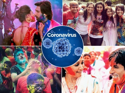 Bollywood and marathi celebrities canceled holi celebrations because of corona virus gda | Corona Virus : बॉलिवूडसह मराठी कलाकारही सावध, होळीचं सेलिब्रेशन केलं रद्द