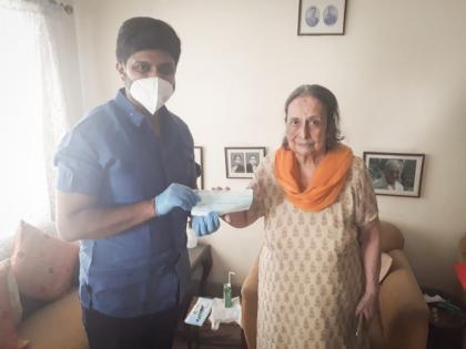 coronavirus: husband's wish fulfilled by wife ; donate 1 lakh rupees to pm covid fund rsg | coronavirus : पतीची इच्छा पत्नीने केली पुर्ण ; काेराेनाच्या लढ्यासाठी दिला 1 लाखाचा निधी