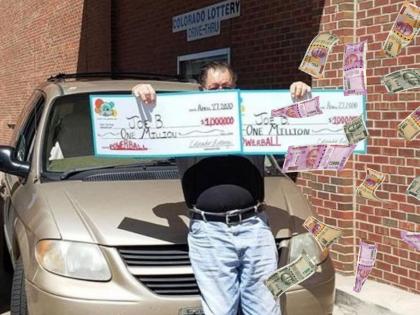 Man who wins lottery not in once twice in the same day news from america myb | याला म्हणतात नशीब; एकाच दिवशी दोन लॉटऱ्या जिंकून झाला 'इतक्या' संपत्तीचा मालक