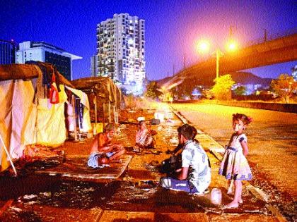 coronavirus: 11 families stranded in Kharghar, return journey halted due to lockdown | coronavirus: मराठवाड्यातील ११ कुटुंबे अडकली खारघरमध्ये, लॉकडाउनमुळे परतीचा प्रवासही थांबला, आली उपासमारीची वेळ  