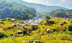 coronavirus: Villagers set up 80 bamboo centers for quarantine in Manipur | coronavirus: मणिपूरमध्ये गावकऱ्यांनी ‘क्वारंटाइन’साठी बनवले ८० बांबू सेंटर्स