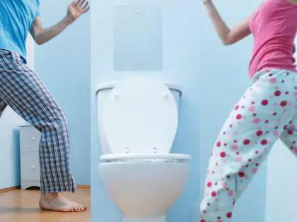 Health Tips : How many times you should go washroom in night know facts | रात्री सतत लघवीला येत असेल तर तुम्हालाही असू शकतो 'हा' आजार; जाणून घ्या उपाय