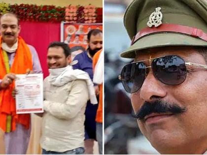 Photo of BJP leader with accused in police officer's murder goes viral | पोलीस अधिकाऱ्याच्या हत्येतील आरोपीसोबत भाजपा नेता, PHOTO व्हायरल झाल्यानंतर केला असा खुलासा