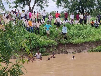 Heartbreaker! Jalasamadhi with father for children going to uncle's village for Panchami festival | हृदयद्रावक ! पंचमीसाठी मामाच्या गावाला जाणाऱ्या मुलांना पित्यासह जलसमाधी