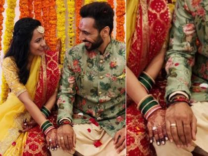 ABCD actor Punit Pathak gets engaged to Nidhi Moony Singh, SEE PICS | कोरिओग्राफर पुनित पाठक अडकणार लग्नबंधनात,साखरपुड्याचे फोटो आले समोर