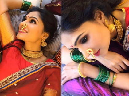 Actress trupti toradmal shared a saree photo on instagram | मराठमोळी अभिनेत्री तृप्तीने शेअर केला साडीतला फोटो, चाहते झाले घायाळ