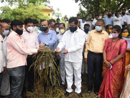 No farmer will be deprived of government help - Eknath Shinde | एकही शेतकरी शासकीय मदतीपासून वंचित राहणार नाही - एकनाथ शिंदे