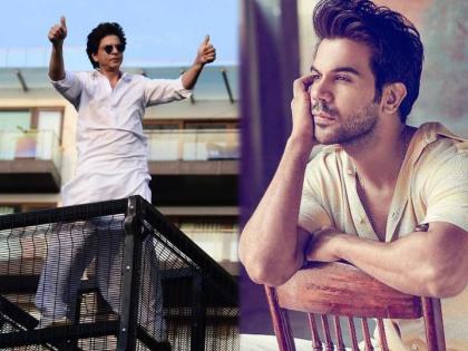 Rajkummar rao stood outside mannat for hours to see shahrukh khan | कधी शाहरुख खानला भेटण्यासाठी 'मन्नत'च्या बाहेर तासन तास उभा राहायचा राजकुमार राव