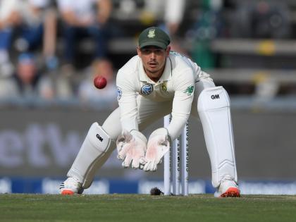 Quinton de Kock also captained South Africa's Test team | डी कॉक दक्षिण आफ्रिकेच्या कसोटी संघाचाही कर्णधार