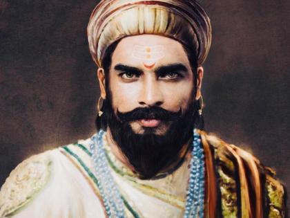 Bollywood actor r.madhavan share his photo in chhatrapati shivaji maharaj look | छत्रपती शिवाजी महाराजांच्या वेशात बॉलिूवडचा अभिनेता, फोटो पाहून चाहत्यांनाही आश्चर्यचा 'दे धक्का'