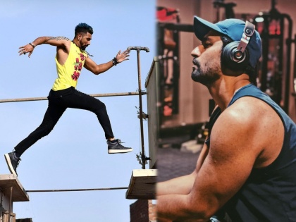 Actor vicky kaushal makes rock solid body shared photo on instagram | पिळदार बॉडी अन् स्टायलिश लूकने विकी कौशल करतोय साऱ्यांना घायाळ, फोटो व्हायरल