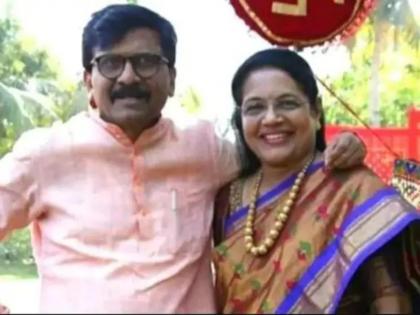 Sanjay Raut's wife Varsha Raut is Present in the ED office, a day earlier for questioning | संजय राऊत यांच्या पत्नी वर्षा राऊत ईडी कार्यालयात दाखल, चौकशीसाठी एक दिवस आधीच लावली उपस्थिती