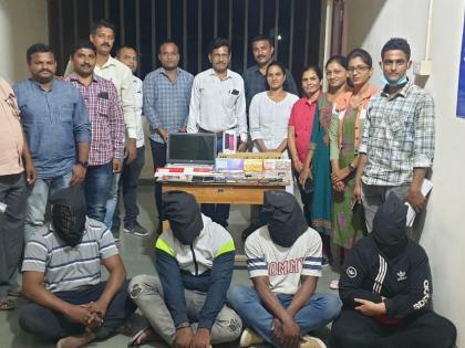 Gang nabbed who was doing online fraud with Hotelier | हाॅटेल व्यवसायिकाला ऑनलाईन  गंडा घालणारी नायेरियन टोळी जेरबंद