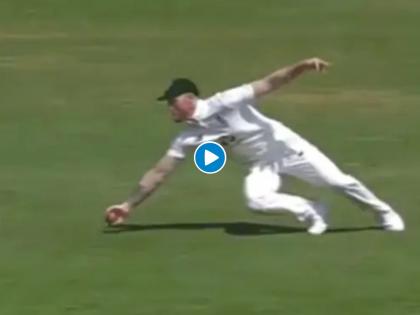 IND vs ENG, 1st Test : Ben Stokes Takes Great Reflection Catch With One-Hand To Dismiss Jasprit Bumrah, Video | India vs England, 1st Test : बेन स्टोक्सच्या अफलातून कॅचनं टीम इंडियाचा डाव गुंडाळला, Video