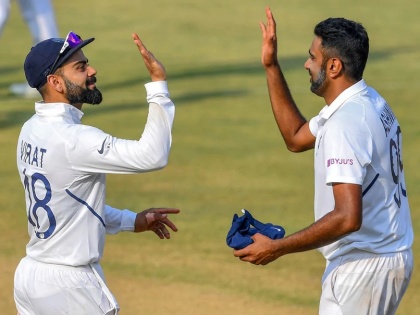 India Vs England: Chennai Test equals 114-year-old record, now Ashwin thanks Captain Virat, because | India Vs England : चेन्नई कसोटीत केली ११४ वर्षे जुन्या रेकॉर्डशी बरोबरी, आता अश्विनने मानले कॅप्टन विराटचे आभार, हे आहे कारण