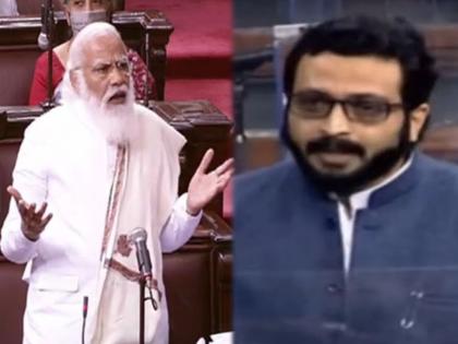 NCP MP Amol Kolhe has criticized the Central Goverment And PM Narendra Modi in his Loksabha speech | Video: 'आंदोलनजीवी' या शब्दाबद्दल मी आभारी आहे, कारण...; अमोल कोल्हेंचा नरेंद्र मोदींना टोमणा