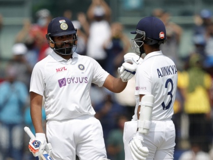 IND vs ENG, 2nd Test : Rohit Sharma scores 161 & Ajinkya Rahane 67 runs, Team India are 300-6 | India vs England, 2nd Test, Rohit Sharma : मुंबईकरांची चेन्नईत 'खडूस' खेळी, पहिल्या दिवसावर टीम इंडियाची पकड