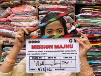 Rashmika mandanna starts shooting for mission majnu starring sidharth malhotra | नॅशनल क्रश असलेली ही अभिनेत्री लवकरच करणार बॉलिवूडमध्ये एन्ट्री, मिशन मजनूच्या शूटिंगला केली सुरूवात