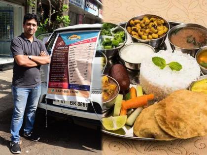 Mumbai chef starts food stall in nano car to make ends meet after losing job during the pandemic | कोरोनामुळे मुंबईच्या 'शेफ'ची नोकरी गेली; पण हार नाही मानली; स्वतःच्या कारमध्येच सुरू केला फूड स्टॉल....