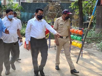 After inspecting the gardens, grounds and cemeteries, the commissioner took the trees! | उद्याने, मैदाने व स्मशानभूमीची पाहणी करून आयुक्तांनी घेतली झाडाझडती!  