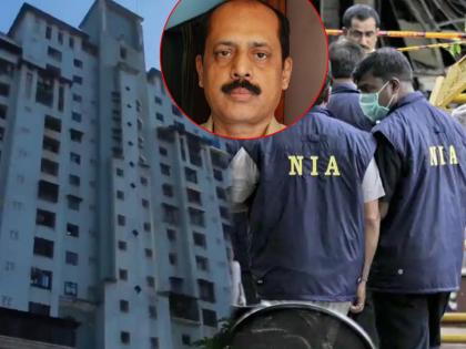 Sachin Vaze: NIA team arrives at Thane home with Sachin Vaze; What is hidden in 'that' bag? | Sachin Vaze : सचिन वाझे यांना घेऊन NIA ची टीम पोहचली ठाण्यातील घरी;  'त्या' बॅगेत काय दडलंय?