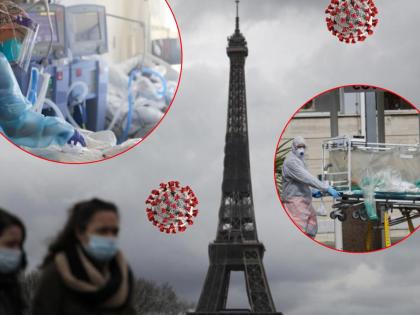 CoronaVirus Marathi News paris enters new lockdown as france hit by coronavirus third wave | CoronaVirus News : कोरोनाचा हाहाकार! फ्रान्समध्ये तिसरी लाट; पॅरिसमध्ये पुन्हा लॉकडाऊन; रुग्णांची संख्या वाढल्याने भरले ICU