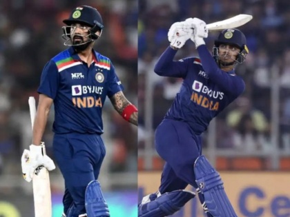 Ind vs Eng 5th T20: Ishan Kishan again to be benched for out of form KL Rahul for the series decider? | IND vs ENG 5th T20 : फॉर्मात असलेल्या इशान किशनला आजही बाकावर बसवणार, लोकेश राहुलला आणखी एक संधी मिळणार?