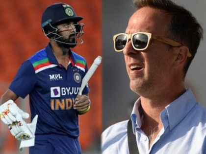 IND vs ENG, 5th T20 : Michael Vaughan feels India should sit out KL Rahul for the series decider | IND vs ENG, 5th T20 : लोकेश राहुलला डच्चू द्या, मुंबई इंडियन्सच्या आणखी एका खेळाडूला खेळवा - मायकेल वॉन 