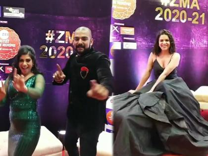 Reel video seen at zee marathi awards ceremony | झी मराठी पुरस्कार सोहळ्यात दिसली रिल व्हिडीओची धूम, पाहा कोणी काय केली होती स्टाईल