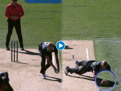 NZ vs BAN, 2nd ODI : Kiwi bowler kyle jamieson takes the brillient catch of Tamim Iqbal  but tv umpire overrules, Video | Video : सॉफ्ट सिग्नलचा विराट कोहलीच्या नव्या भिडूला फटका; अफलातून झेल घेऊनही अम्पायरनं दिलं NOT OUT!