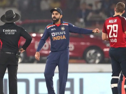 New Zealand vs Bangladesh: Kyle Jamieson fined for breaching ICC Code of Conduct | विराट कोहलीप्रमाणे त्याचा नवा भिडू अम्पायरवर रागावला अन् ICCनं कारवाईचा बडगा उगारला