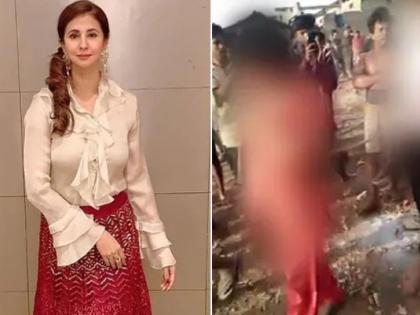 Rape victim tied up with accused; Angry Urmila Matondkar said ... inhumanity | बलात्कार पीडितेला आरोपीसोबत बांधून काढली धिंड; संतापलेली उर्मिला मातोंडकर म्हणाली... अमानवता 