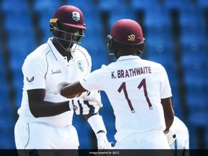 Second Test: West Indies set a target of 377 against Sri Lanka | दुसरी कसोटी : विंडीजचे श्रीलंकेपुढे ३७७ धावांचे लक्ष्य