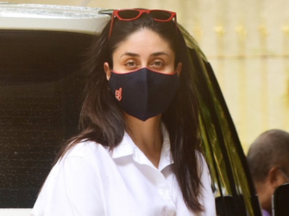 Kareena Kapoor says 'No propaganda, wear your mask' in ₹26k Louis Vuitton mask | इतका महागडा मास्क वापरते Kareena Kapoor , तिच्या मास्कवरच रंगलीय चर्चा