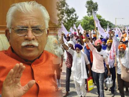 haryana cm manoharlal khattar says corona spread due to farmer protest in villages | CoronaVirus Live Updates : "शेतकरी आंदोलनामुळे काही गावं झालीत कोरोना हॉटस्पॉट"; मुख्यमंत्र्यांचा गंभीर आरोप