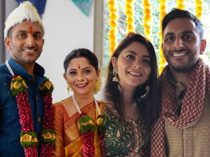 Sonali Kulkarni to tie the knot with Kunal Benodekar this year? | सोनाली कुलकर्णी कुणाल बेनोडेकरसोबत यावर्षी अडकणार विवाहबंधनात?, अशी झाली होती पहिली भेट