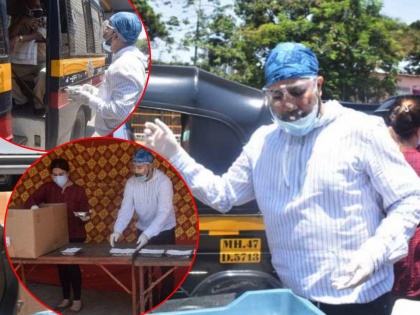 Mika Singh initiates free 'langar sewa' amid pandemic in Mumbai | गरजू आणि फ्रंटलाईन वर्करसाठी मिका सिंगने सुरु केली लंगर सेवा,खाद्यपदार्थांची चव चाखत घेतला आढावा