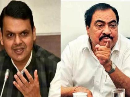 Devendra Fadnavis at Khadse's house in Kothali and Eknath Khadse in Mumbai | देवेंद्र फडणवीस खडसेंच्या घरी कोथळीत तर एकनाथ खडसे मुंबईत