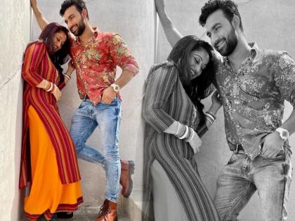 'My companion is better than that', Mansi Naik shared a romantic photo with her husband | 'मेरा हमसफर उससे भी अच्छा है', मानसी नाईकने नवऱ्यासोबतचा रोमँटिक फोटो केला शेअर