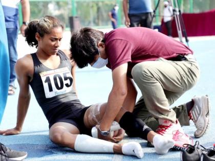 Tokyo Olympics: Indian Sprinter Hima Das Out Of Tokyo Olympics Due To Injury, Says Will Make A Strong Comeback | Tokyo Olympics: दुखापतीमुळे हिमा दासचं ऑलिम्पिकचे स्वप्न भंगल; सुवर्ण कन्येचा दमदार कमबॅकचा निर्धार!