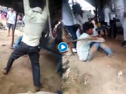 uttar pradesh kanpur dabangs asked caste from dalit and beat him brutally attacked private part | Video - संतापजनक! तरुणाला 'जात' विचारत बेदम मारहाण, गुप्तांगावरही केला हल्ला; घटनेने खळबळ