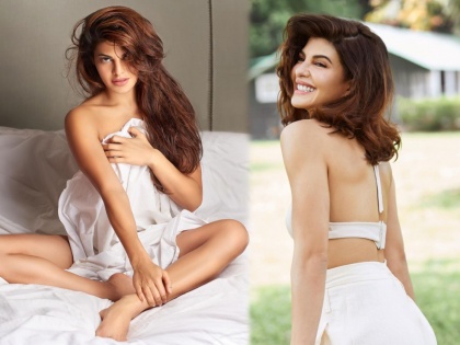 OMG! After Kiara Advani, Sunny Leone, now Jacqueline Fernandes has done a topless photoshoot | OMG! कियारा आडवाणी, सनी लिओनीनंतर आता जॅकलिन फर्नांडिसनंही केलं टॉपलेस फोटोशूट