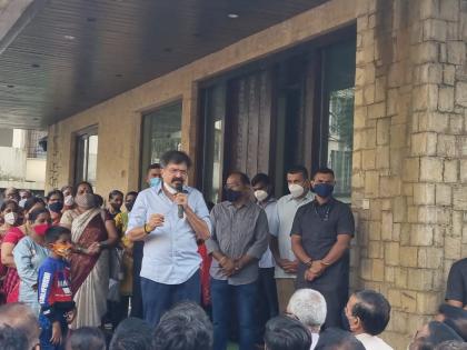 Jitendra Awhad assures police families that the right to housing will be decided soon | पोलिसांच्या हक्काचा घरांचा निर्णय लवकरच घेणार, जितेंद्र आव्हाडांचे पोलीस कुटुंबांना आश्वासन