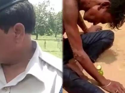 ASI's ear was cut by a tooth and jumped into the well; This act was done by a demon telling him to eat raw meat | पोलीस अधिकाऱ्याच्या कानाचा चावा घेऊन तरुणाने विहिरीत मारली उडी, पकडल्यावर म्हणाला...