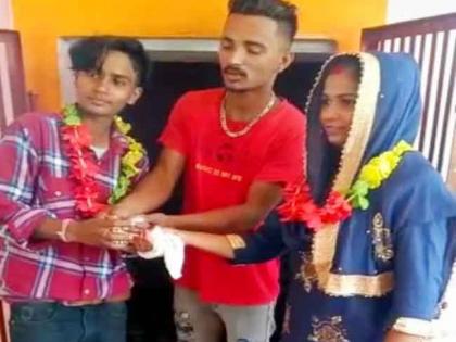 ludhiana two cousins sisters ran away from home and got married brother did kanyadaan video viral | बापरे! दोन बहिणी पडल्या एकमेकींच्या प्रेमात; पळून जाऊन बांधली लग्नगाठ, भावानेच केलं कन्यादान अन्...