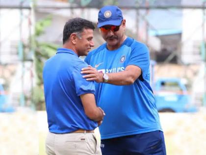 Big News  : Ravi Shastri to Part Ways With Indian Team after T20 World Cup: Report | मोठी बातमी : रवी शास्त्री टीम इंडियाचे मुख्य प्रशिक्षकपद सोडण्यास तयार; राहुल द्रविडचा मार्ग मोकळा होणार?