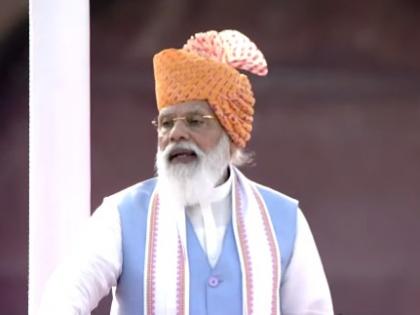 India 15 Auguest 75th Independence Day 2021, pm narendra modi speech from red fort live updates | Independence Day 2021 LIVE: "यही समय है, सही समय है, भारत का अनमोल समय है..." मोदींनी भारताच्या भविष्याबाबत जाहीर केला मोठा संकल्प