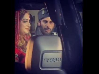 Congress leader's wedding ceremony, bride reaches father-in-law while driving Thar, VIDEO goes viral | काँग्रेसच्या नेत्याचा विवाह सोहळा, नवरीनं थार ड्राइव्ह करत गाठलं सासर, VIDEO व्हायरल