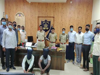 Two thieves arrested for stealing donation boxes; Five crimes uncovered | मंदिरातील दानपेट्या पळविणारे दोन चोरटे जेरबंद; पाच गुन्हे उघडकीस